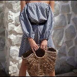 🏖*NEW* AUTHENTIC BALI Rattan Tote bag with pompom
